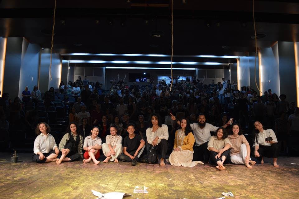 Plateia lotada na Mostra Teatro É Fazer