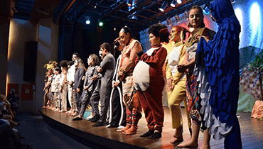 Turma de Teatro Teens em cena
