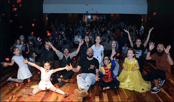 Alunos da Escola de Atores