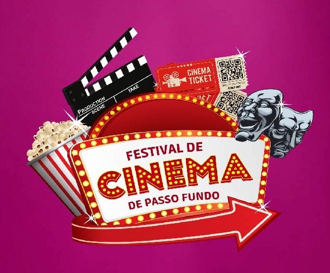 Cartaz do 1º Festival de Cinema de Passo Fundo